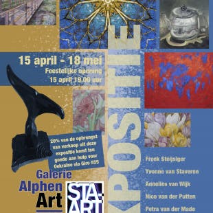 Nieuwe expositie Galerie Alphen Art, vanaf zaterdag 15 januari weer open